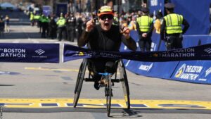 boston marathon 2026 wheelchair division results
