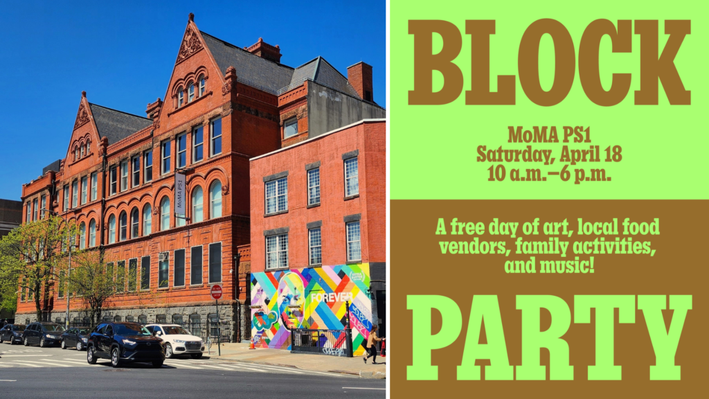MoMA PS1 50th Anniversary Block Party 2026