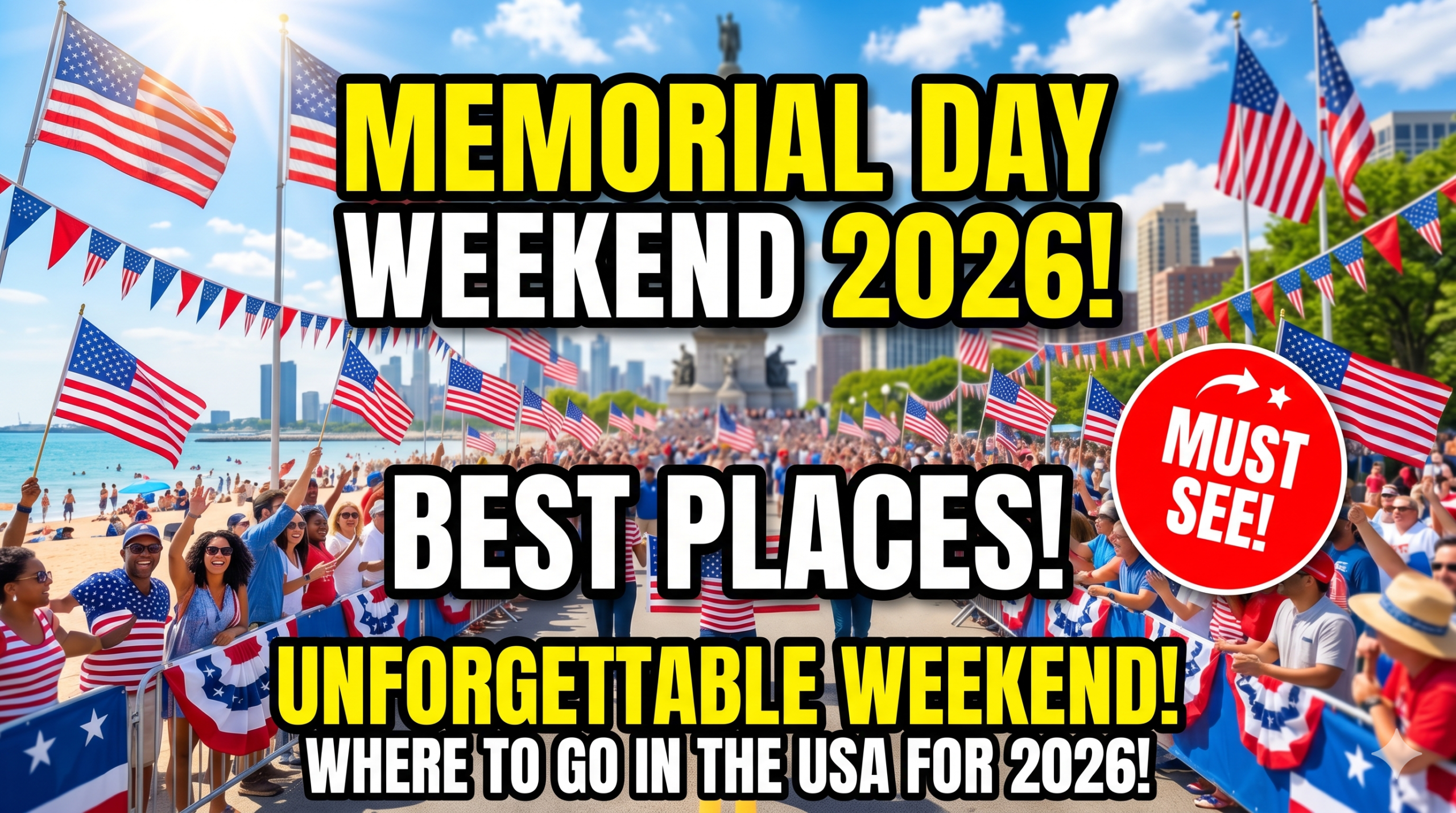 Best Places to Celebrate Memorial Day Weekend 2026 in the USA