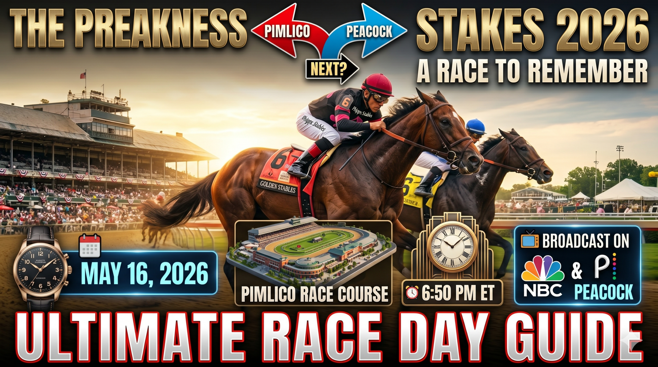 How to Watch the 2026 Preakness Stakes